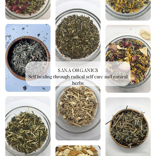 Various Dried Herbs
